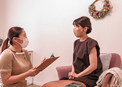 仕事帰りでも手ぶらで来院していただけます