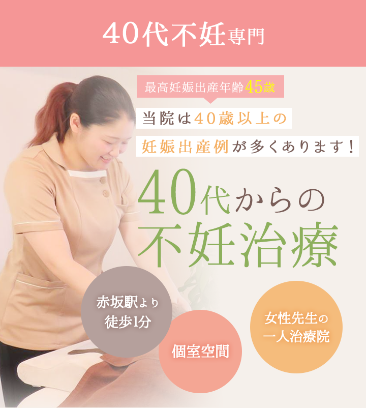40代不妊専門